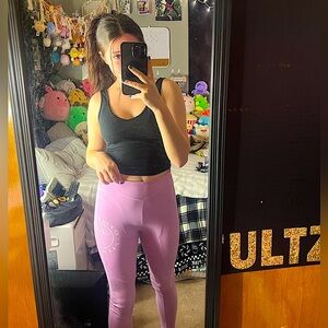 Pink Gymshark Legacy Leggings